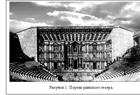 Text Box:  
Рисунок 5. Портал римского театра.

